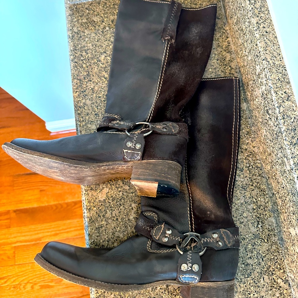 BedStu Leather boots